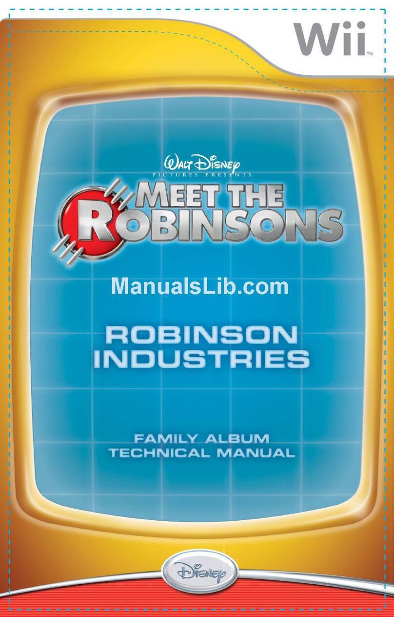 Disney Disney's Meet the Robinsons User manual