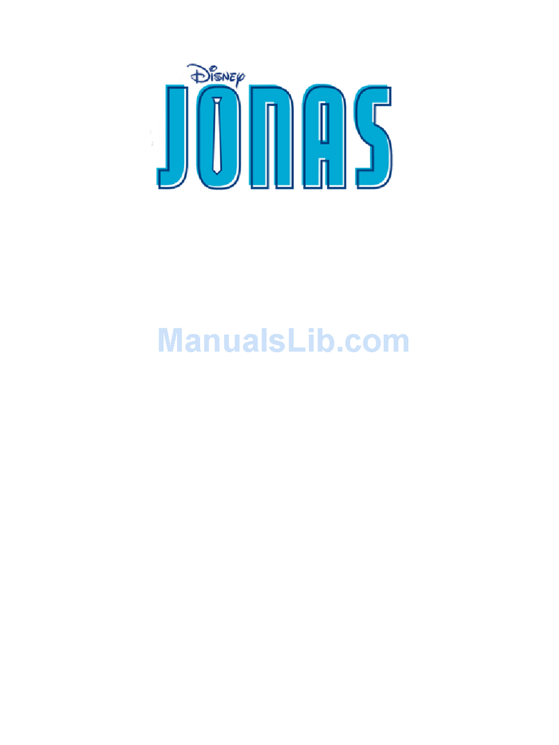Disney Jonas for Nintendo DS User manual