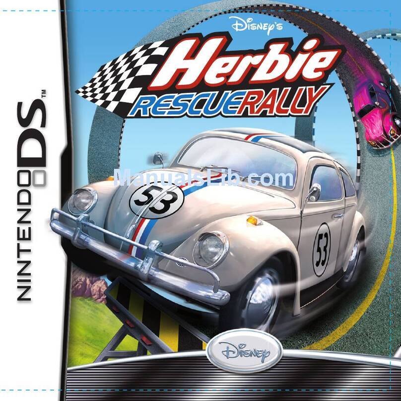 Disney Herbie: Rescue Rally NTR-AHQE-USA Instruction booklet