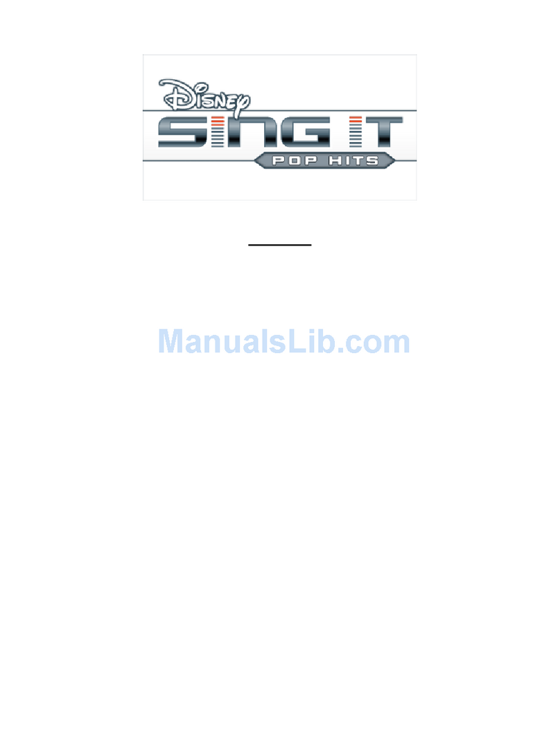 Disney Disney Sing It: Pop Hits for PlayStation 2 User manual