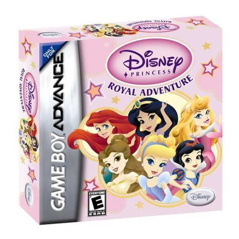 Disney Disney Princess: Royal Adventure Instruction booklet