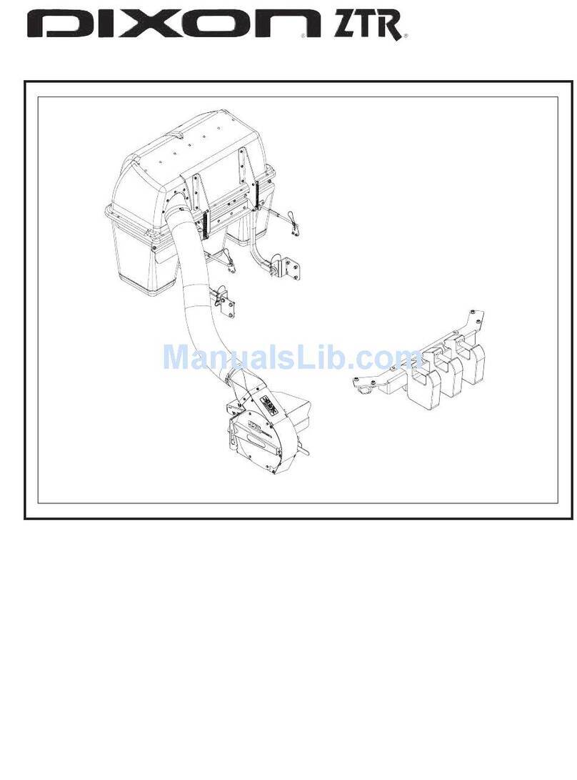 Dixon 114863 - DCK3 Operator and parts manual
