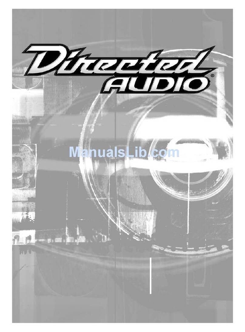 Directed Audio CSX650 User manual