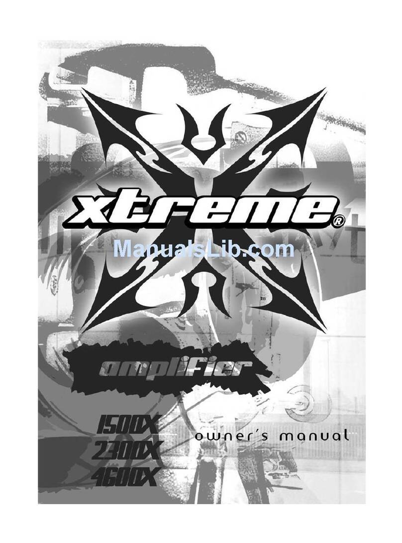Directed Audio Xtreme 1500X owner's manual