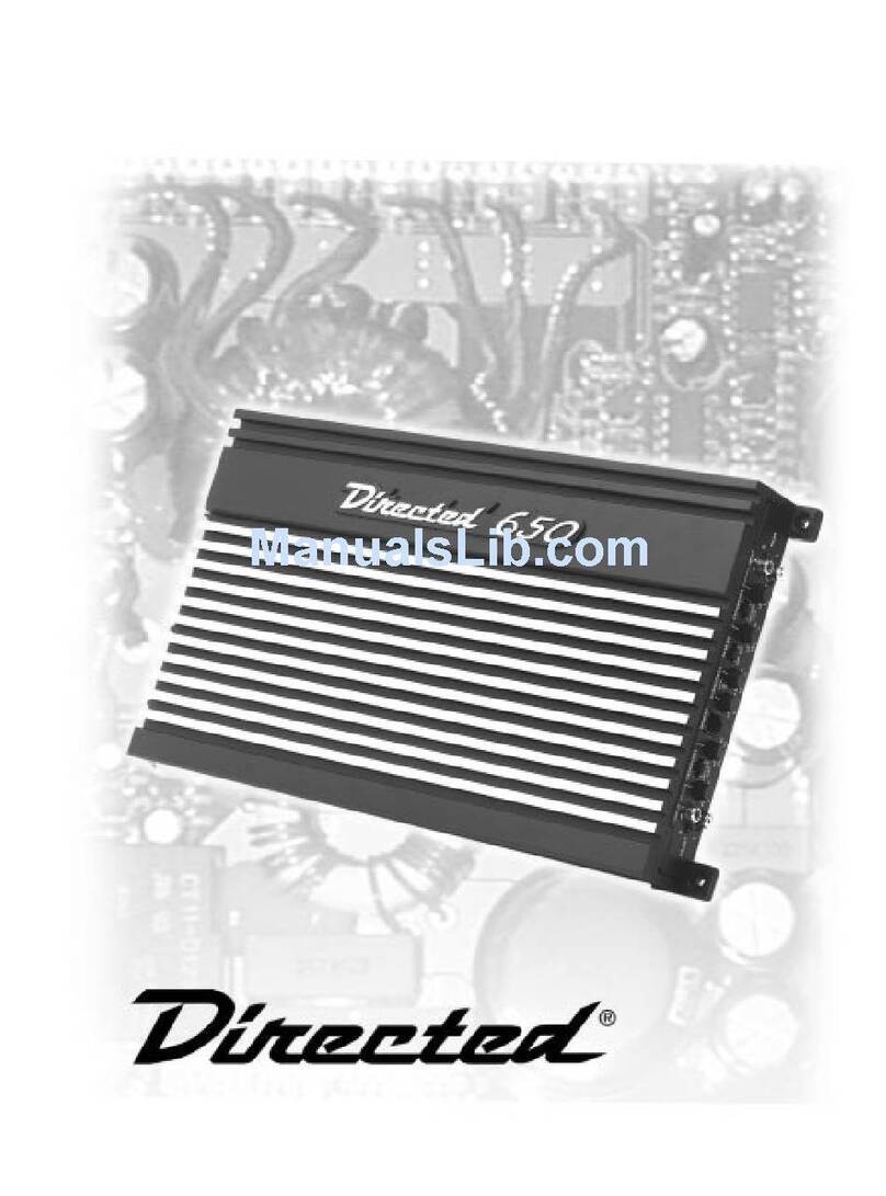 Directed Audio 650 owner's manual Directed Audio 650 owner's manual