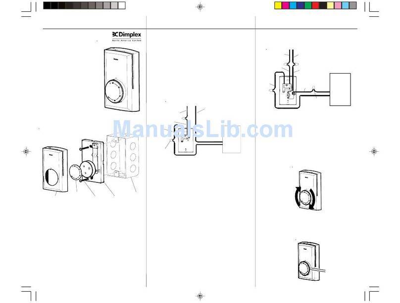 Dimplex TS521W User manual