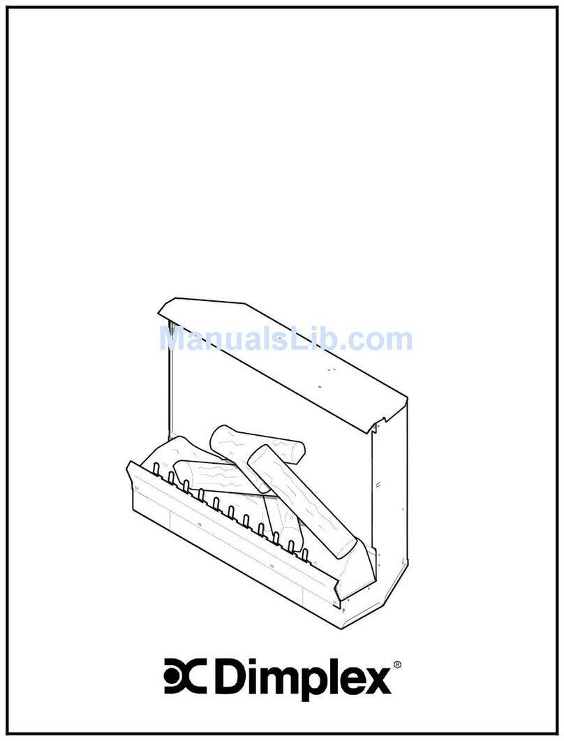Dimplex 23" Insert Fireplace DFPI2311 Quick start guide Dimplex 23" Insert Fireplace DFPI2311 Quick start guide