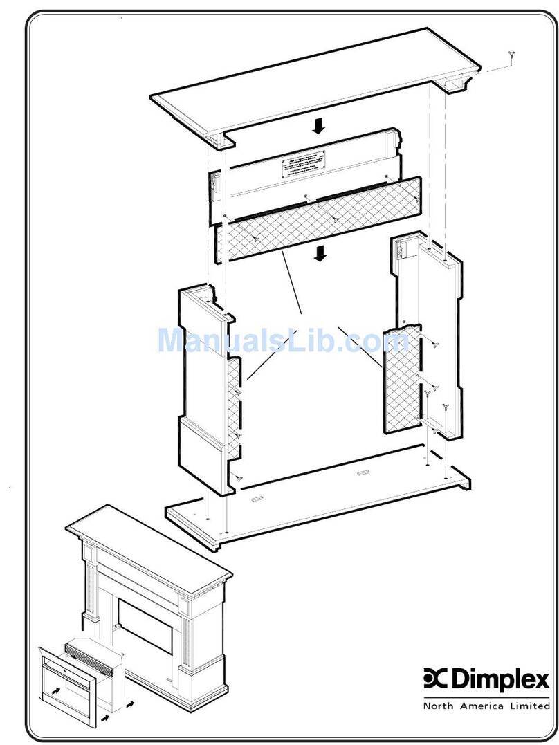Dimplex 7207380100REV00 Assembly guide