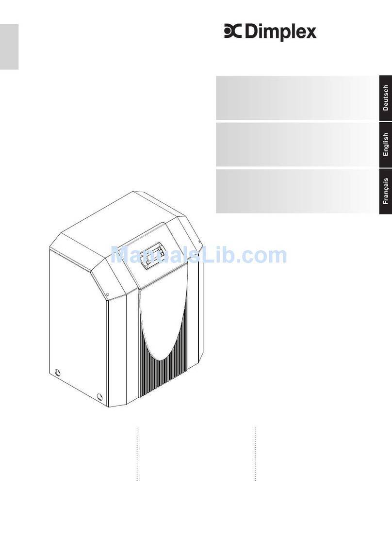 Dimplex SI 11MER Installation and operating instructions