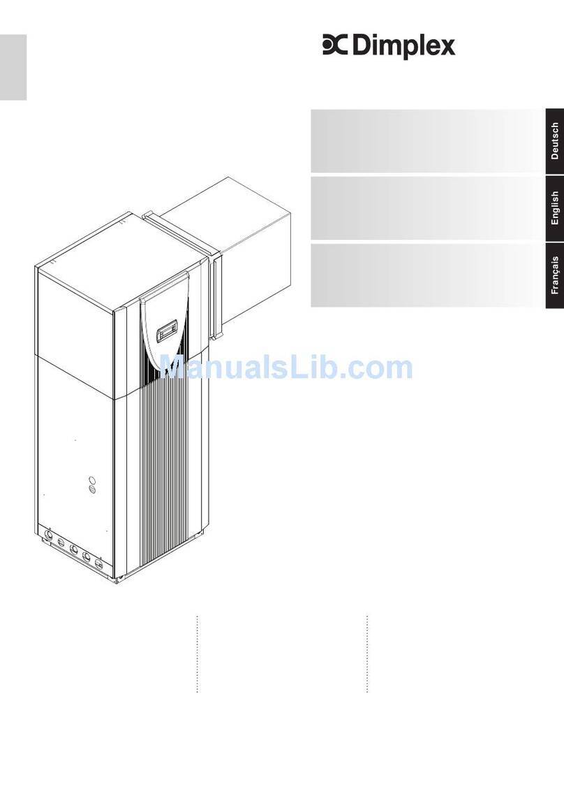 Dimplex LIK 8MER Installation and operating instructions