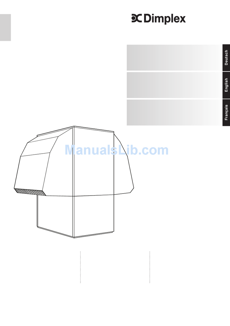 Dimplex LA 11PS Installation and operating instructions