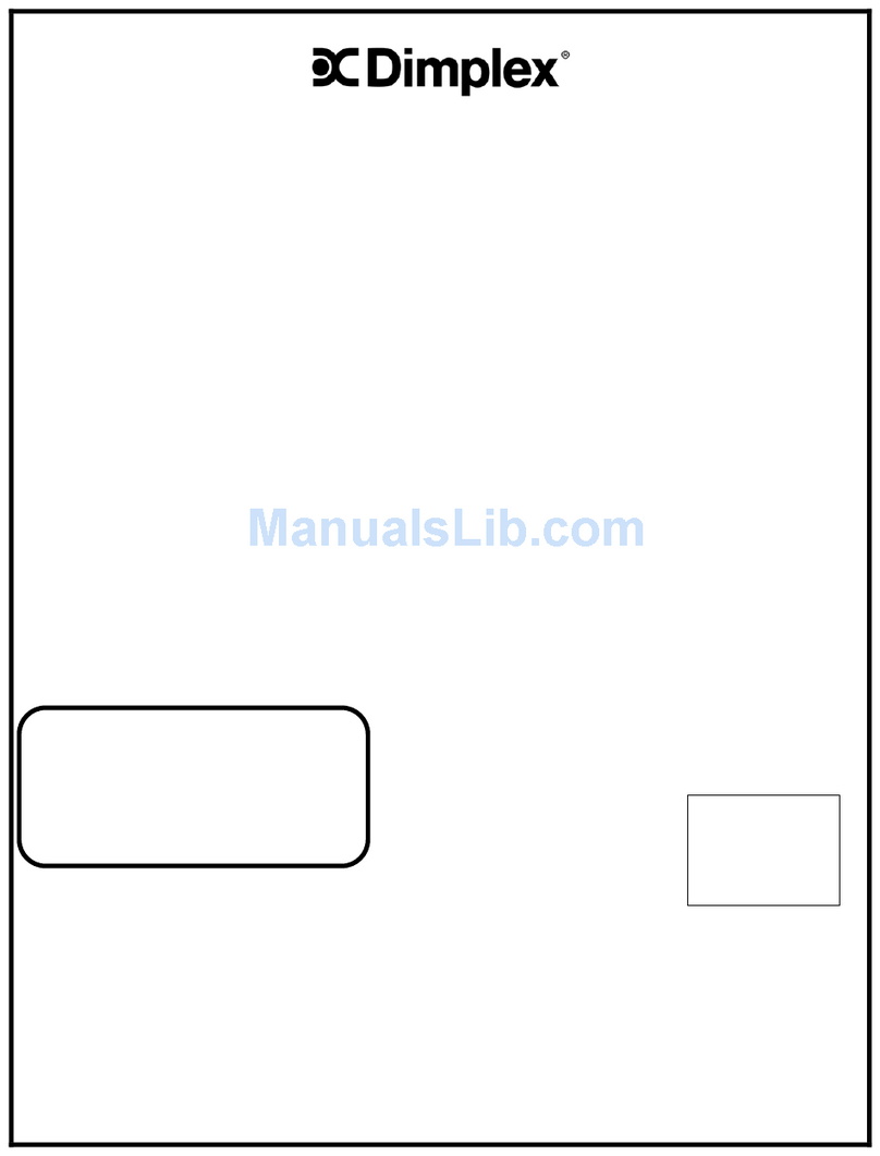 Dimplex Corner Standing Stove User manual Dimplex Corner Standing Stove User manual
