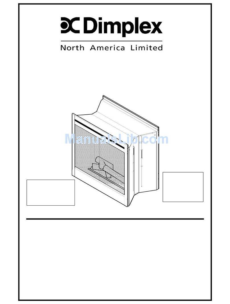 Dimplex Optiflame Electric Fireplace User manual