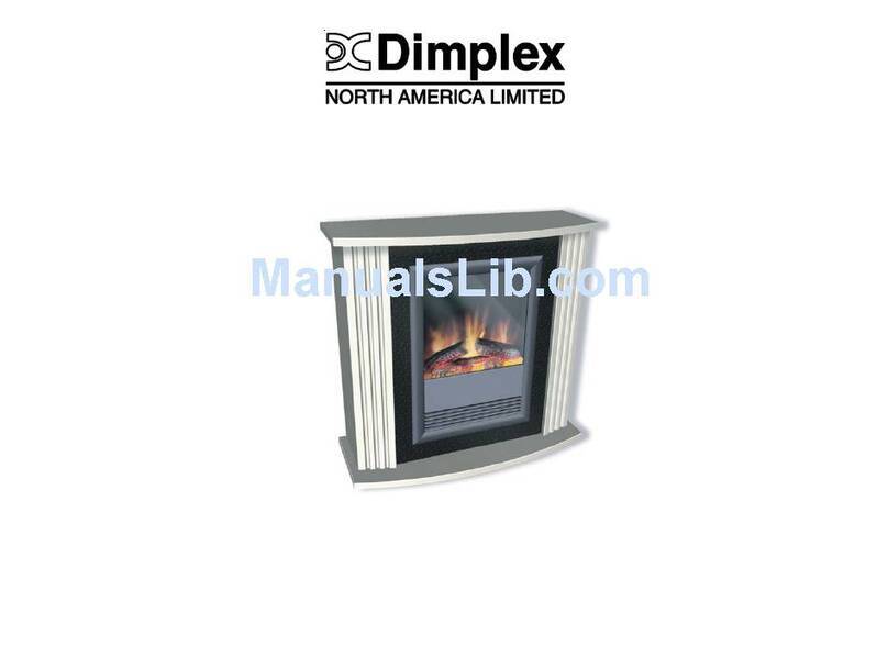 Dimplex Mozart CFP3811GB User manual