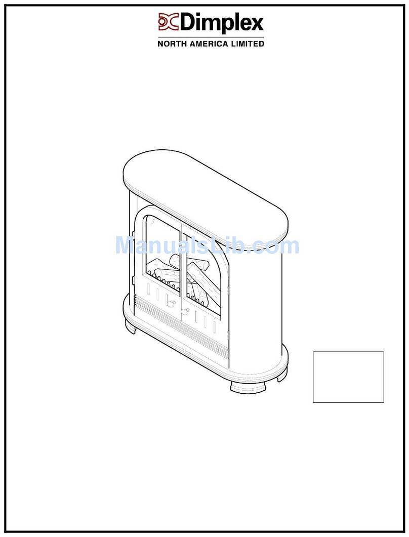 Dimplex milano-ef User manual Dimplex milano-ef User manual