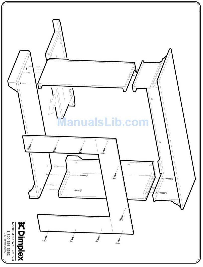 Dimplex Fireplace Surrounds None Assembly Dimplex Fireplace Surrounds None Assembly