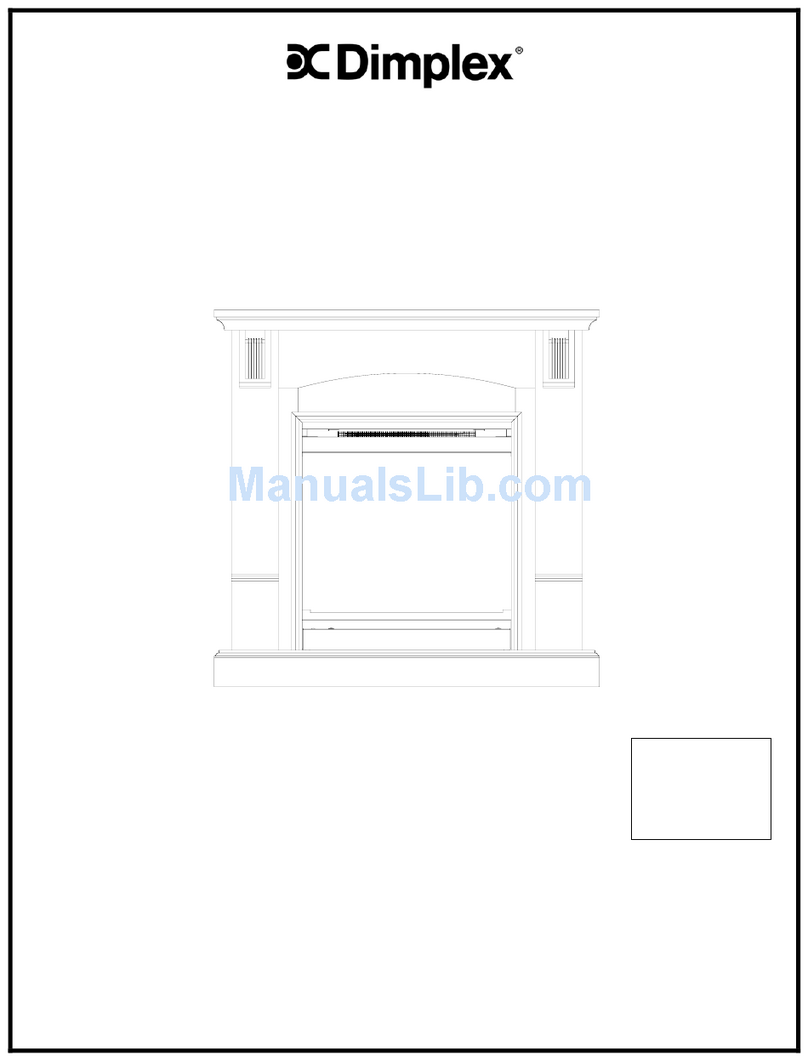Dimplex COMPACT FIREPLACE User manual