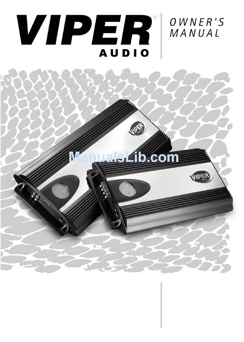 Directed Electronics ViperAudio d300.1 User manual