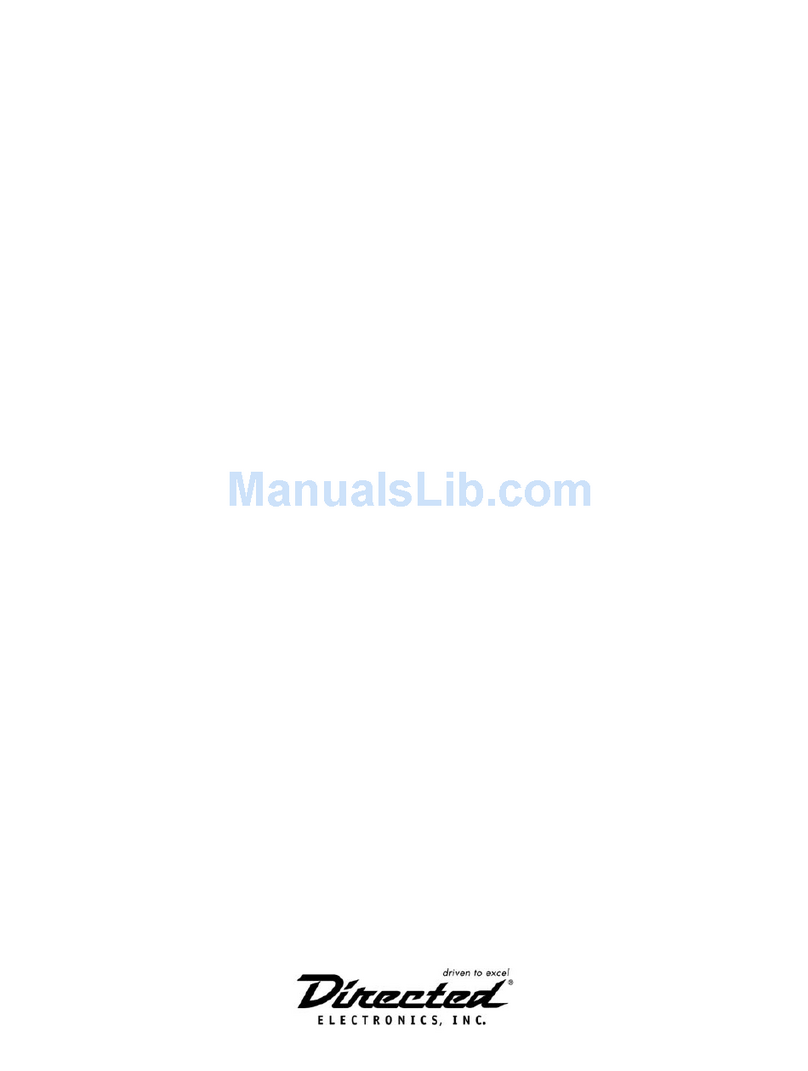Directed Electronics Hornet 564T installation guide