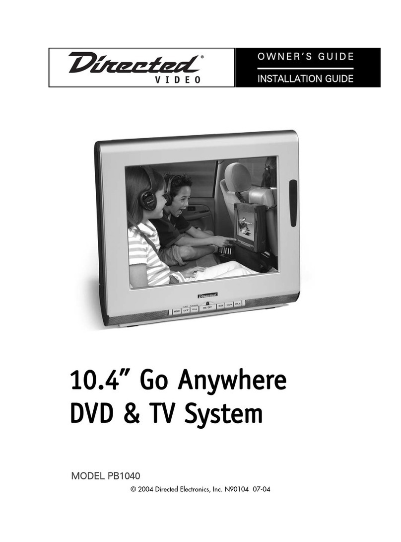 Directed Video PB1040 Owner's installation guide
