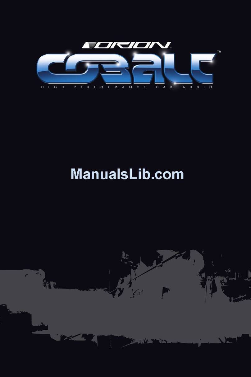 Orion Cobalt CO552 User manual Orion Cobalt CO552 User manual