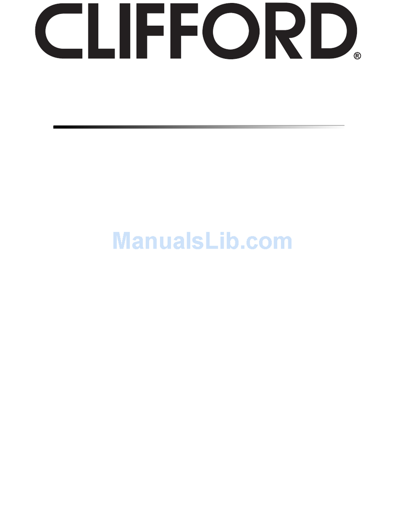 Directed Electronics Clifford RS2.1 User manual