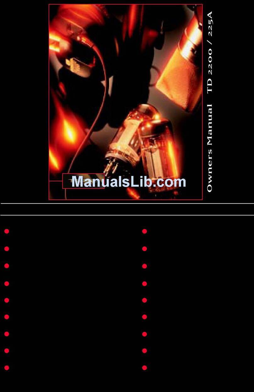 Directed Electronics TD2200PRO 225A owner's manual