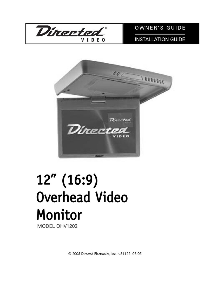Directed Video OHV12202 Owner's installation guide