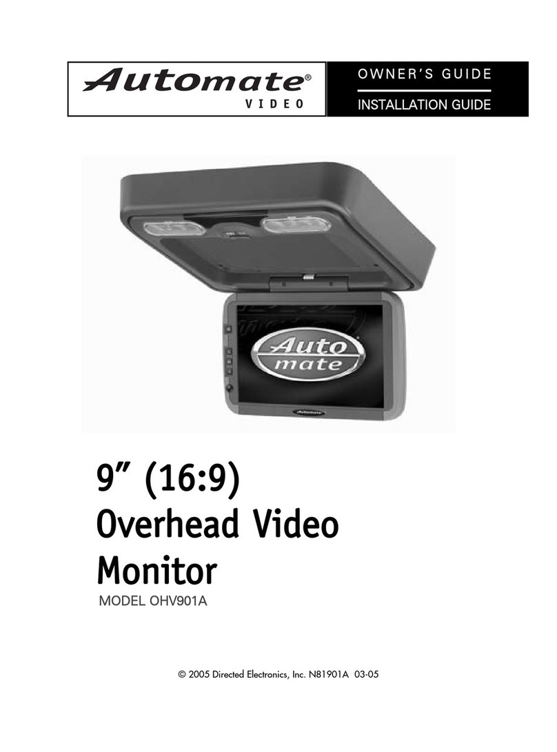 Automate Video OHV901A Quick start guide
