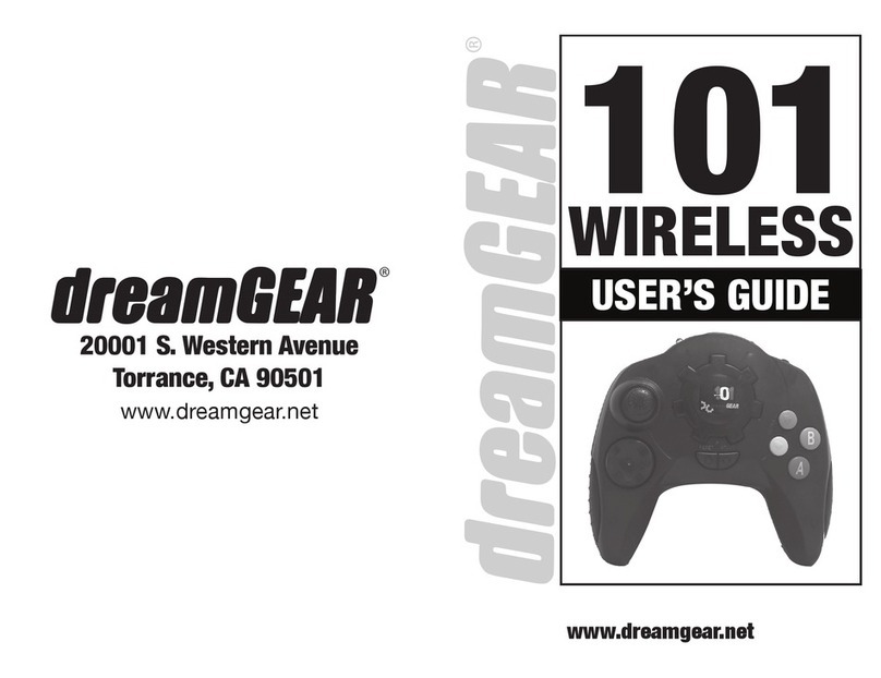 DreamGEAR 101 Wireless User manual