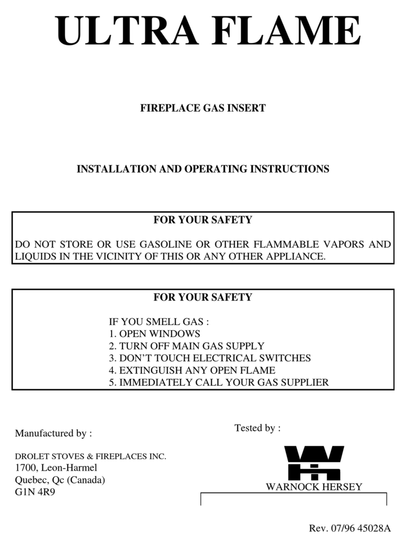 Drolet 36C03U TYPE 139 User manual