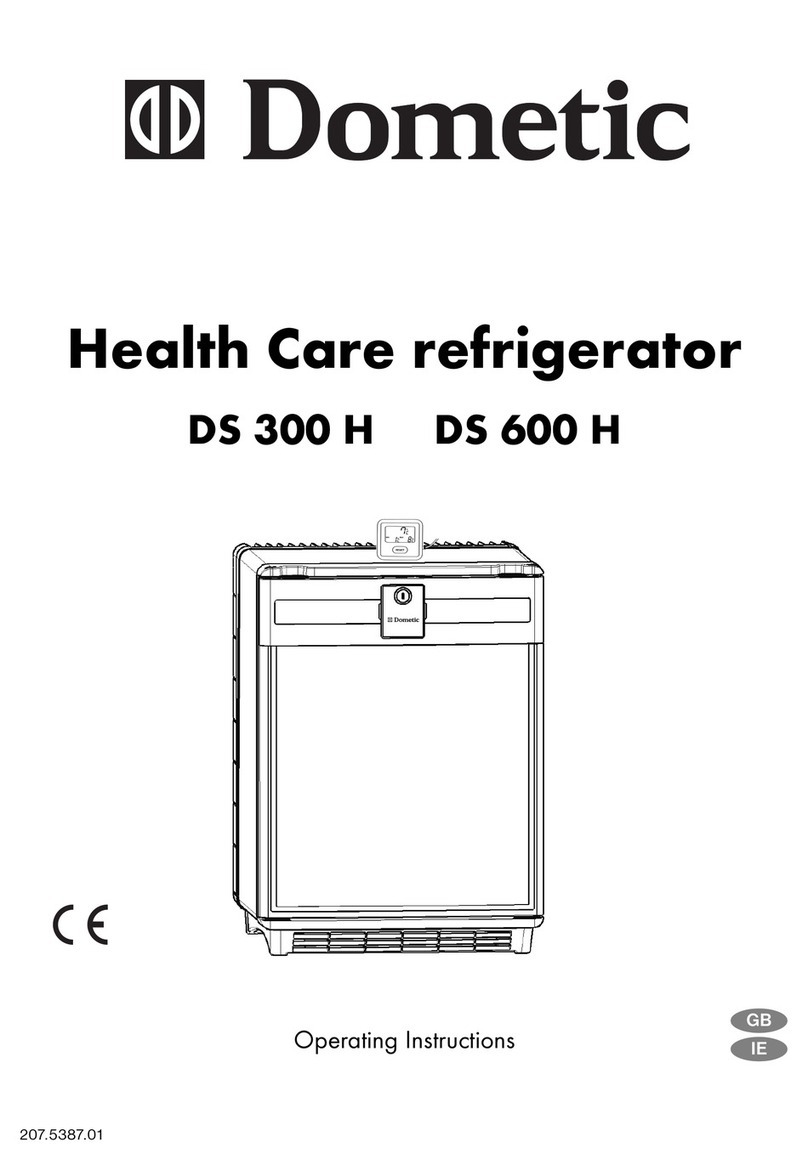 Dometic DS 300 H User manual