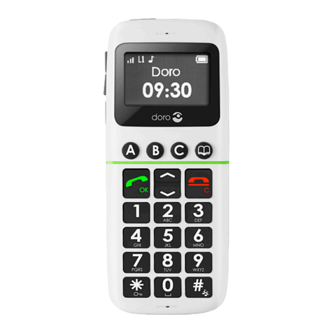 Doro PHONEEASY 338GSM user manual