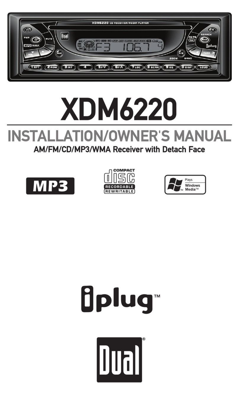 Dual iPlug XDM6220 Operating instructions