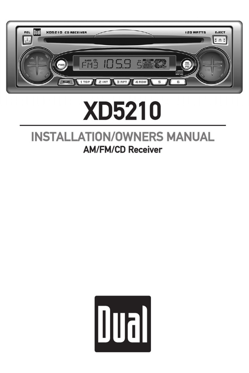Dual XD5210 Operating instructions