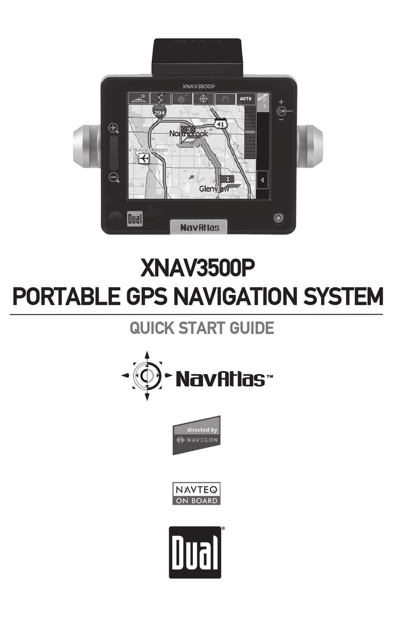 Dual NavAtlas XNAV3500P User manual