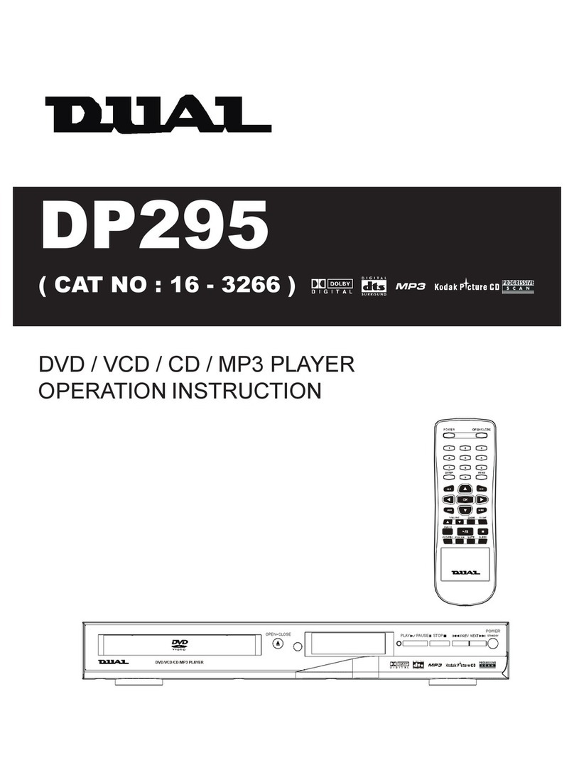 Dual DP295 operation instruction