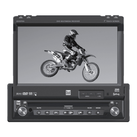 Dual XDVD700 Operating instructions Dual XDVD700 Operating instructions