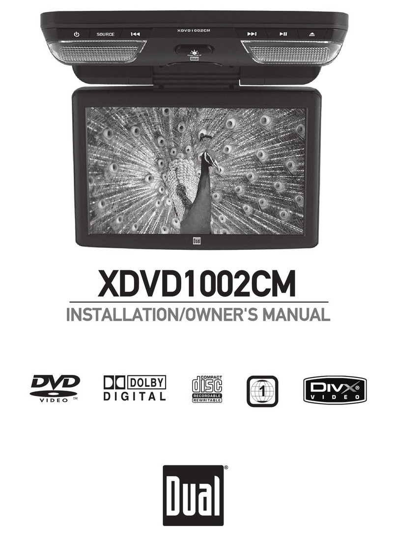 Dual XDVD1002CM Operating instructions Dual XDVD1002CM Operating instructions