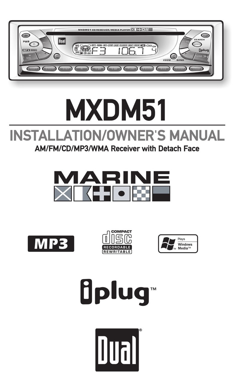 Dual Electronics Corporation iplug MXDM51 Operating instructions