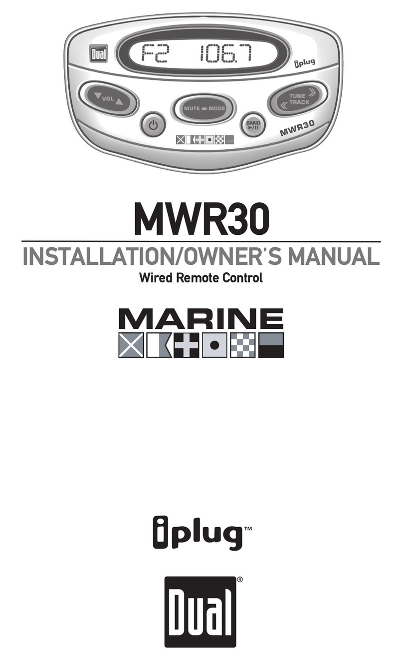 Dual MWR30 Operating instructions