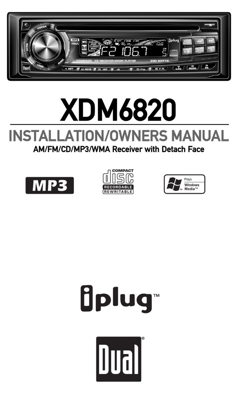Dual iplug XDM6820 Operating instructions