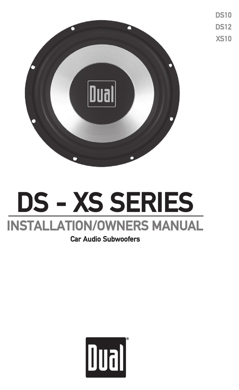 Dual DS10 Operating instructions