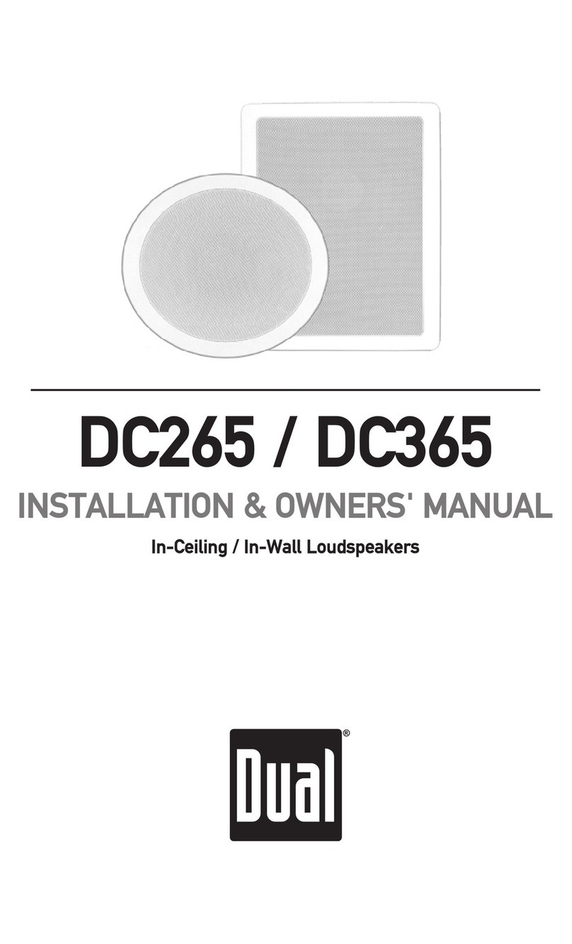 Dual DC265 Operating instructions
