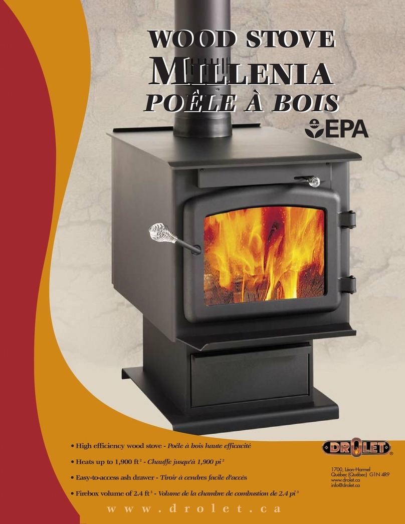 Drolet MILLENIA DB03130 Technical data