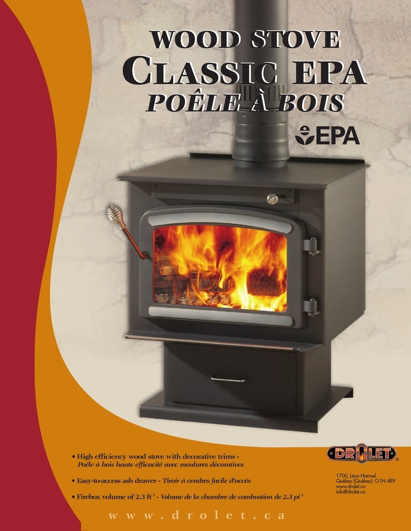 Drolet DB03080 Instruction manual