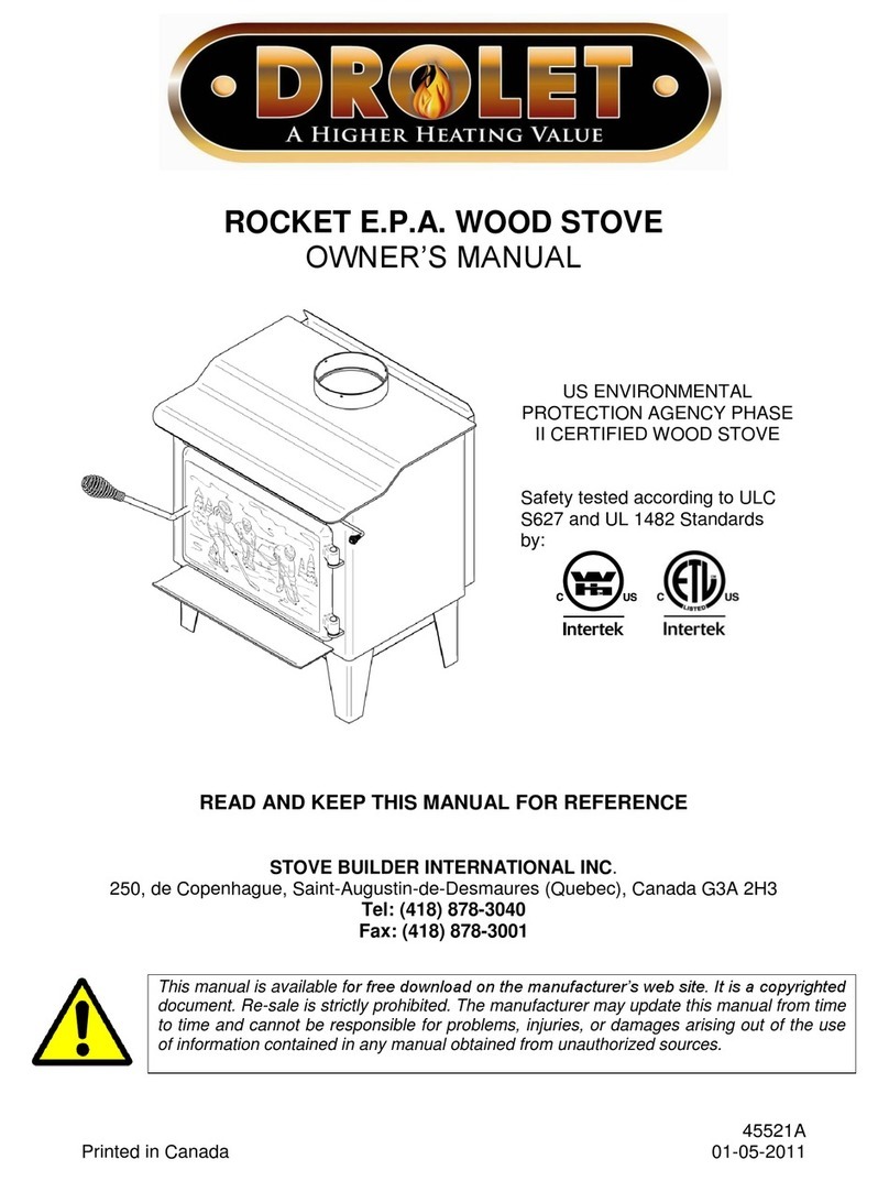 Drolet 45521A User manual Drolet 45521A User manual