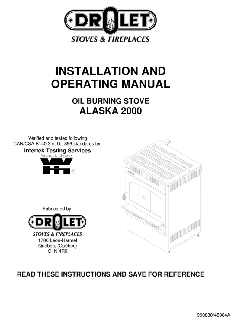 Drolet ALASKA 2000 User manual Drolet ALASKA 2000 User manual