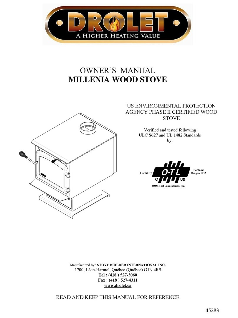 Drolet 45283 owner's manual Drolet 45283 owner's manual