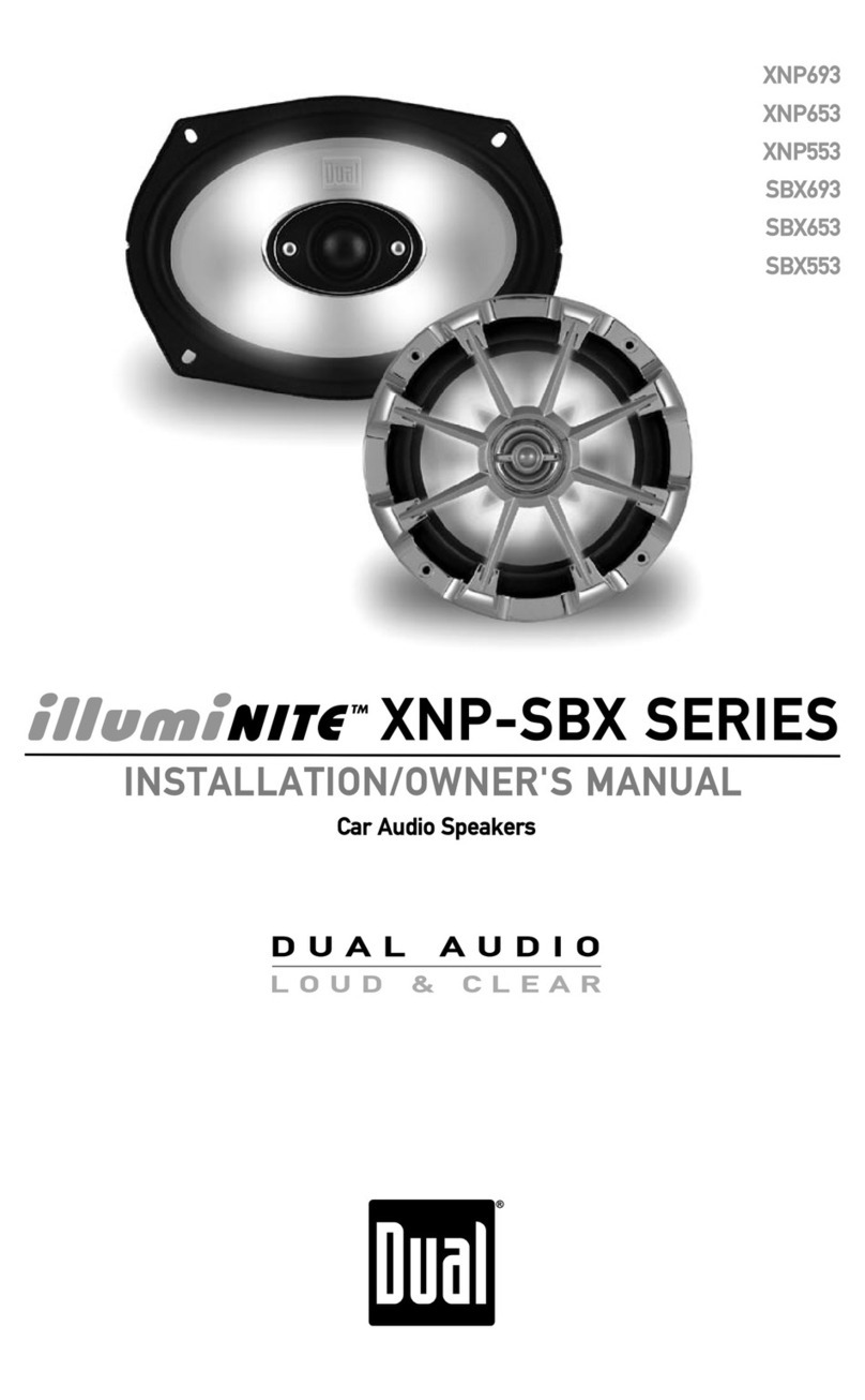 Dual illumiNITE SBX553 Operating instructions